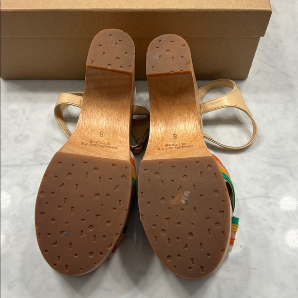 Charlotte Stone “Donna” rainbow platforms - Picture 10 of 10